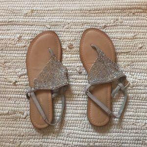 Sparkly sandals